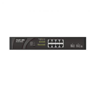 锐捷（Ruijie）RG-ES110GDS 8口千兆交换机 千兆光口上联 非网管交换机