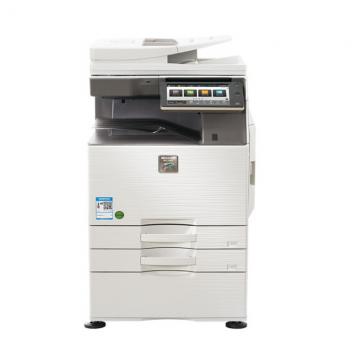 夏普（SHARP) MX-C3582R 彩色复印机 （主机+双面送稿器+双纸盒带落地原装工作台DE25N）