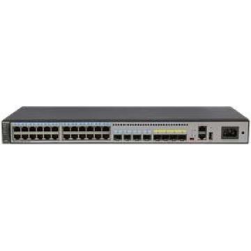 华为 S5720-32P-EI-AC 增强型千兆以太网交换机（24个电口/4个千兆SFP/2个QSFP堆叠口/2个光模块 多模/一年保修