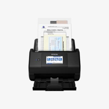 爱普生（EPSON）ES-580W A4馈纸式扫描仪 无线高速自动双面（触屏 支持扫至U盘）