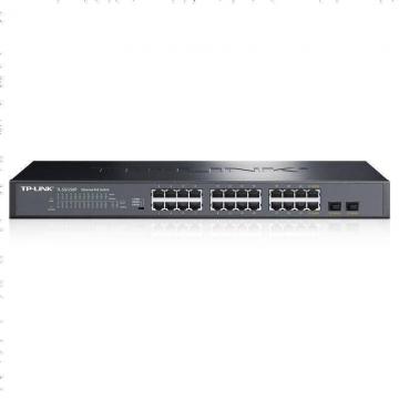 TP-LINK TL-SG1226P 24口千兆POE交换机 (2千兆光纤口)