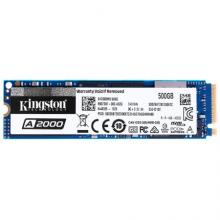 金士顿(Kingston) SSD固态硬盘台式笔记本 M.2接口NVMe协议 500G A2000高性价比