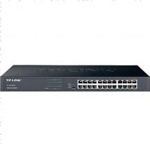 TP-LINK 24口全千兆交换机 非网管T系列机架式 企业级交换器 监控网络网线分线器 分流器 TL-SG1024T
