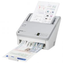 松下（Panasonic）KV-SL1077扫描仪A4幅面 70页140面/分钟 高速高清彩色双面办公文档扫描 100页进纸器