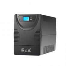 山克UPS不间断电源家用 220v稳压应急备用电源SK650【最大负载360W 内置电池 】