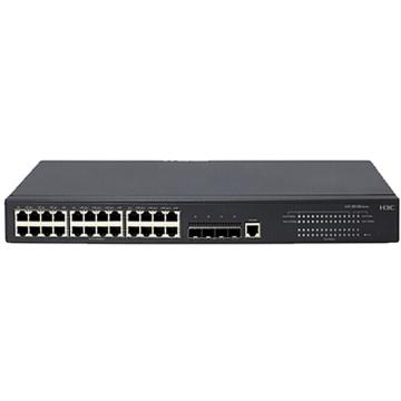 华三/H3C LS-5130-28S-EI24口千兆交换机高性能以太网上行万兆交换机（含布线及安装调试）
