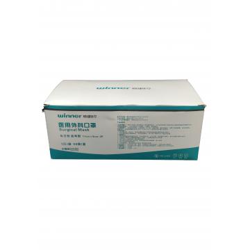 稳健（Winner）一次性医用外科口罩 独立包装3层灭菌 50片/盒