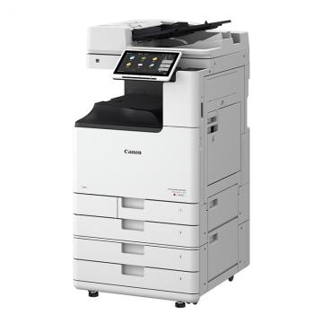佳能（Canon）复印机iR-ADV DX C3830 大型彩色复合机一体机 含双面输稿器双面器  四纸盒Wi-Fi 打印 纸盒加热器 智控刷卡软件，原装工作台