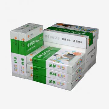 多林彩色复印纸 A4 80G 500张/包 黄色 单位：包
