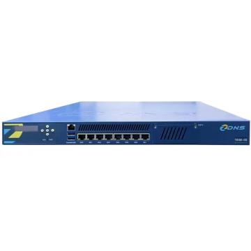 ZDNS T6100-SD服务器（1U机架式，10/100/1000M网络接口*8，可扩展*1（1GE光口*4或10GE光口*2），8G内存，1T硬盘，冗余电源/DNS license，8万QPS/DHCP license，500LPS/配置2台24 个万兆 SFP+，6 个 40/100GE QSFP28交换机，三年维保）
