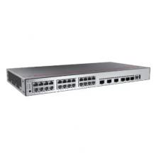 华为S5735-L24P4XE-A-V2(24个10/100/1000BASE-T以太网端口,4个万兆SFP+,2个12GE堆叠口,PoE+,交流供电，一年保修)